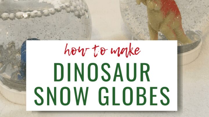 Image for Dinosaur Snow Globe: A Unique DIY Holiday Craft
