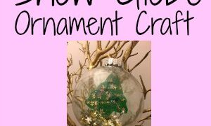 Image for How to Make an Easy Snow Globe Ornament
