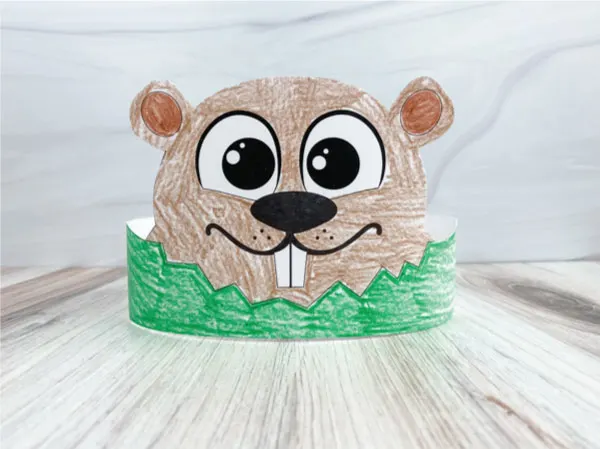 groundhog-headband-craft-for-kids