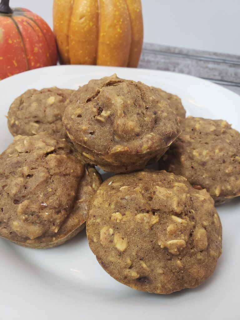 Pumpkin Oatmeal Muffins