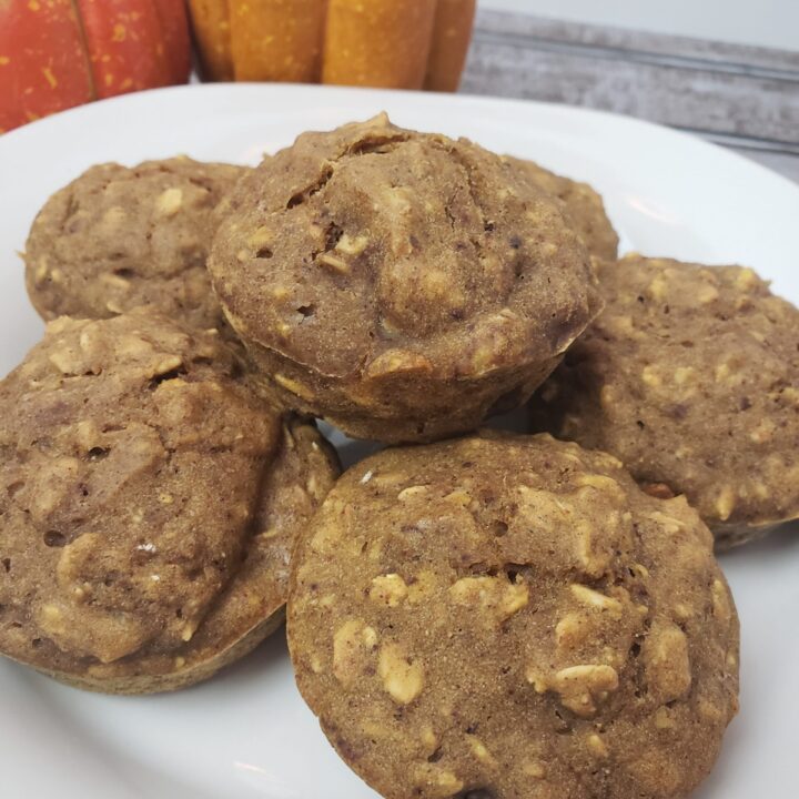 Pumpkin Oatmeal Muffins