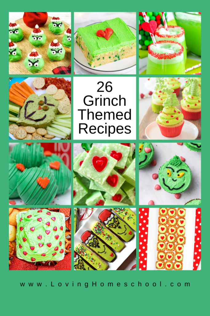 26 Grinch Themed Recipes Pinterest Pin