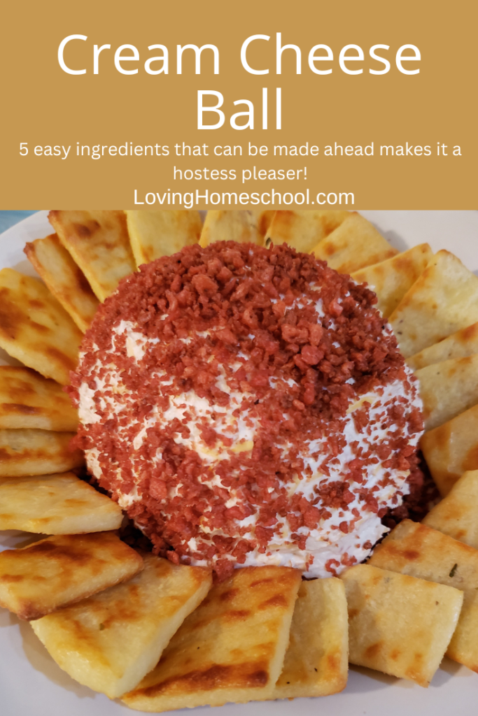 Cream Cheese Ball Pinterest Pin