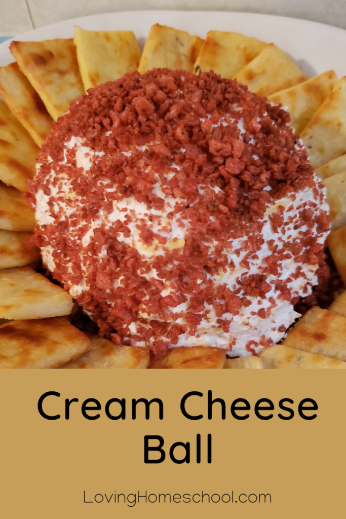 Cream Cheese Ball Pinterest Pin