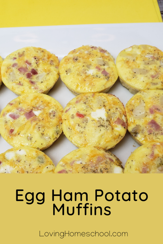 Egg Ham Potato Muffins Pinterest Pin