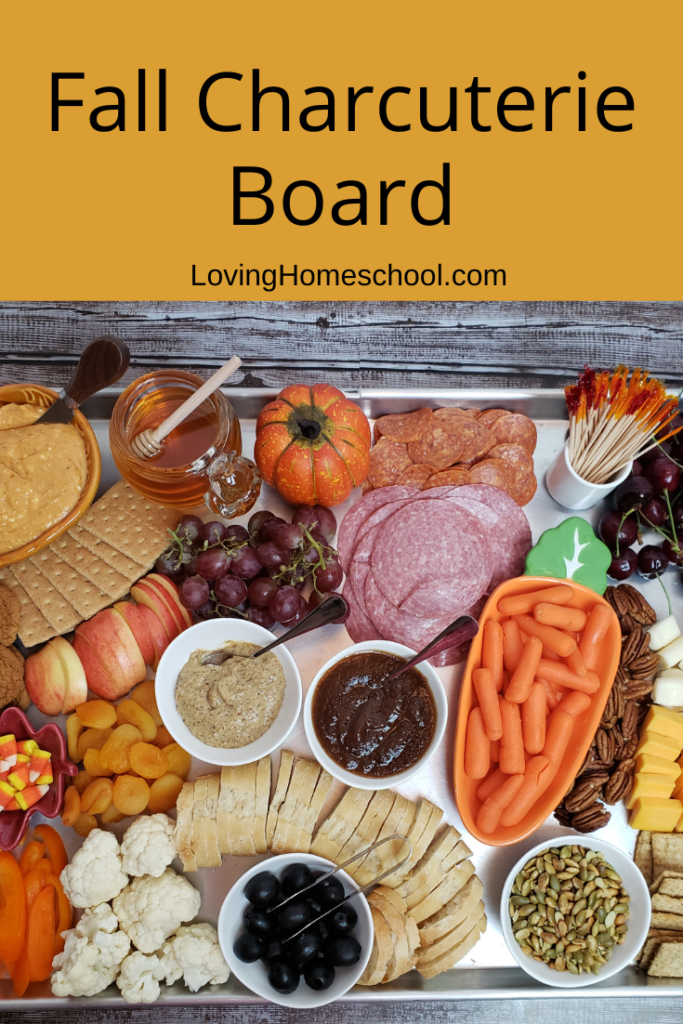 Fall Charcuterie Board Pinterest Pin