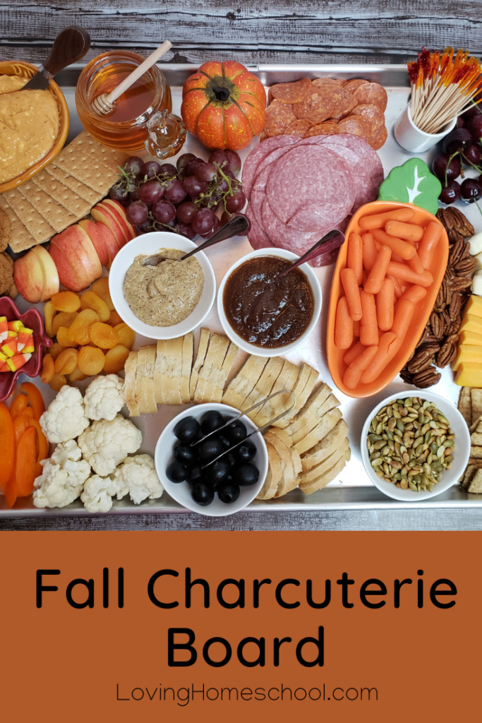 Fall Charcuterie Board Pinterest Pin