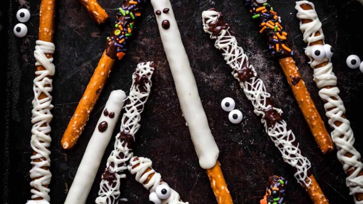Image for Easy Halloween Pretzels