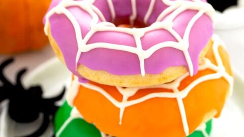 Image for Spiderweb Baked Donuts