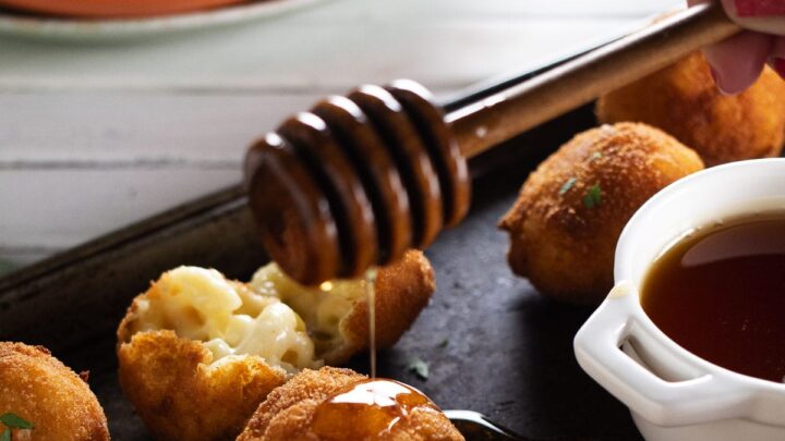 Image for Hot Honey Mac and Cheese Balls