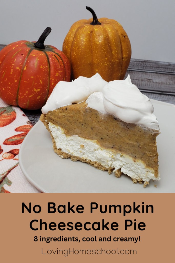 No Bake Pumpkin Cheesecake Pie Pinterest Pin