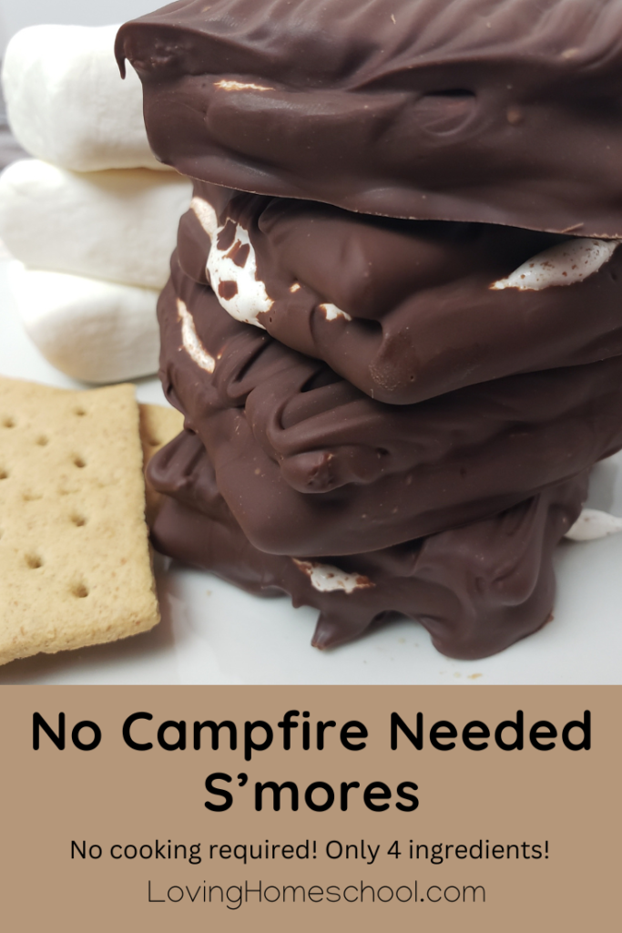 No Campfire Needed S’mores Pinterest Pin