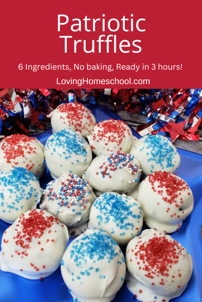 Patriotic Truffles Pinterest Pin