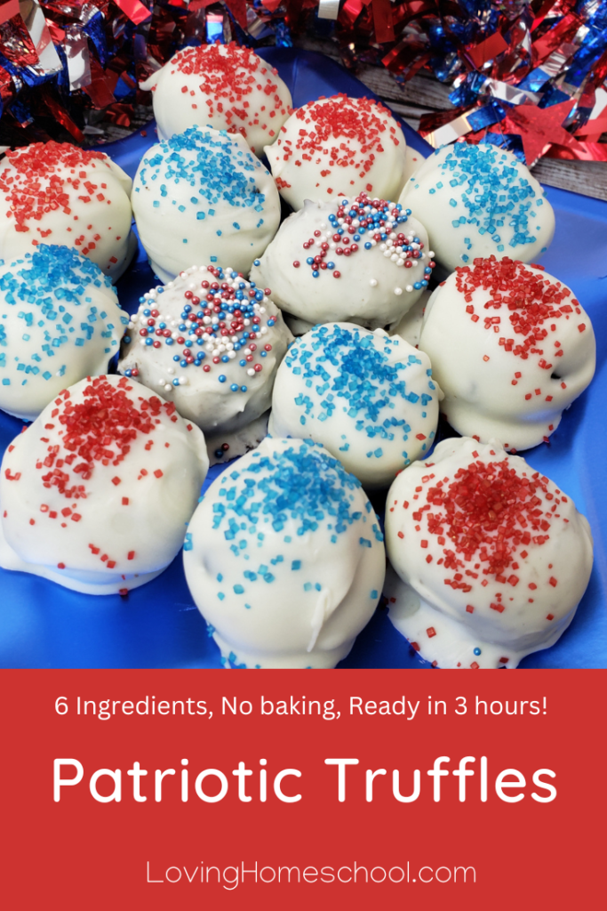 Patriotic Truffles Pinterest Pin