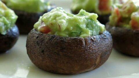 Image for Guacamole Stuffed Mushrooms Recipe