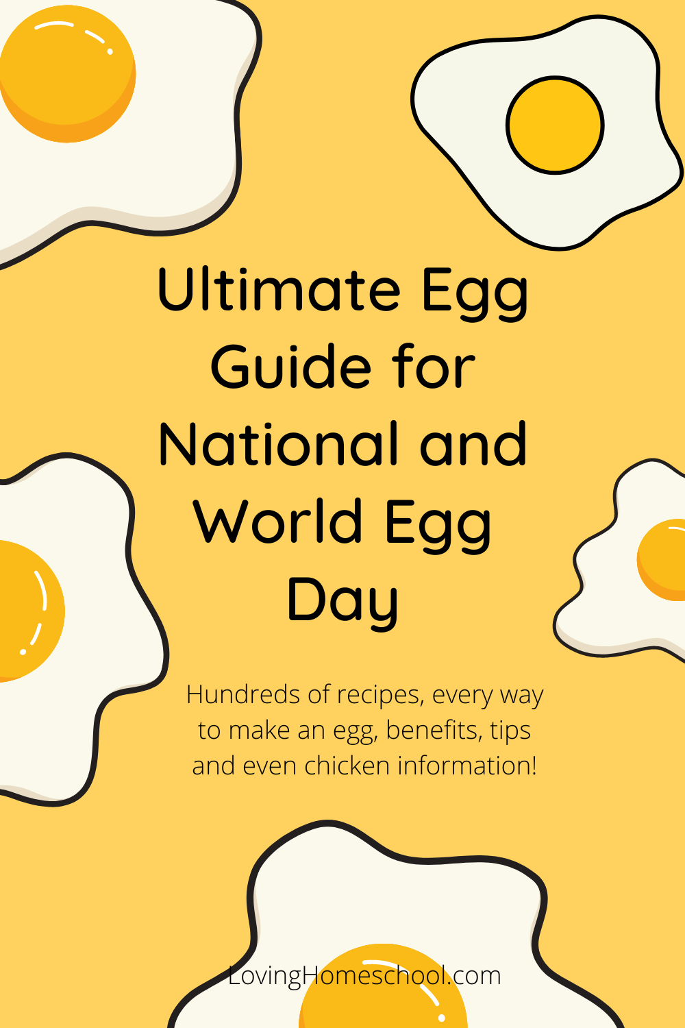 Ultimate Egg Guide for National and World Egg Day Pinterest Pin