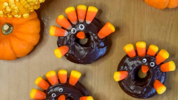 Image for Turkey Donuts - Fun Thanksgiving Dessert