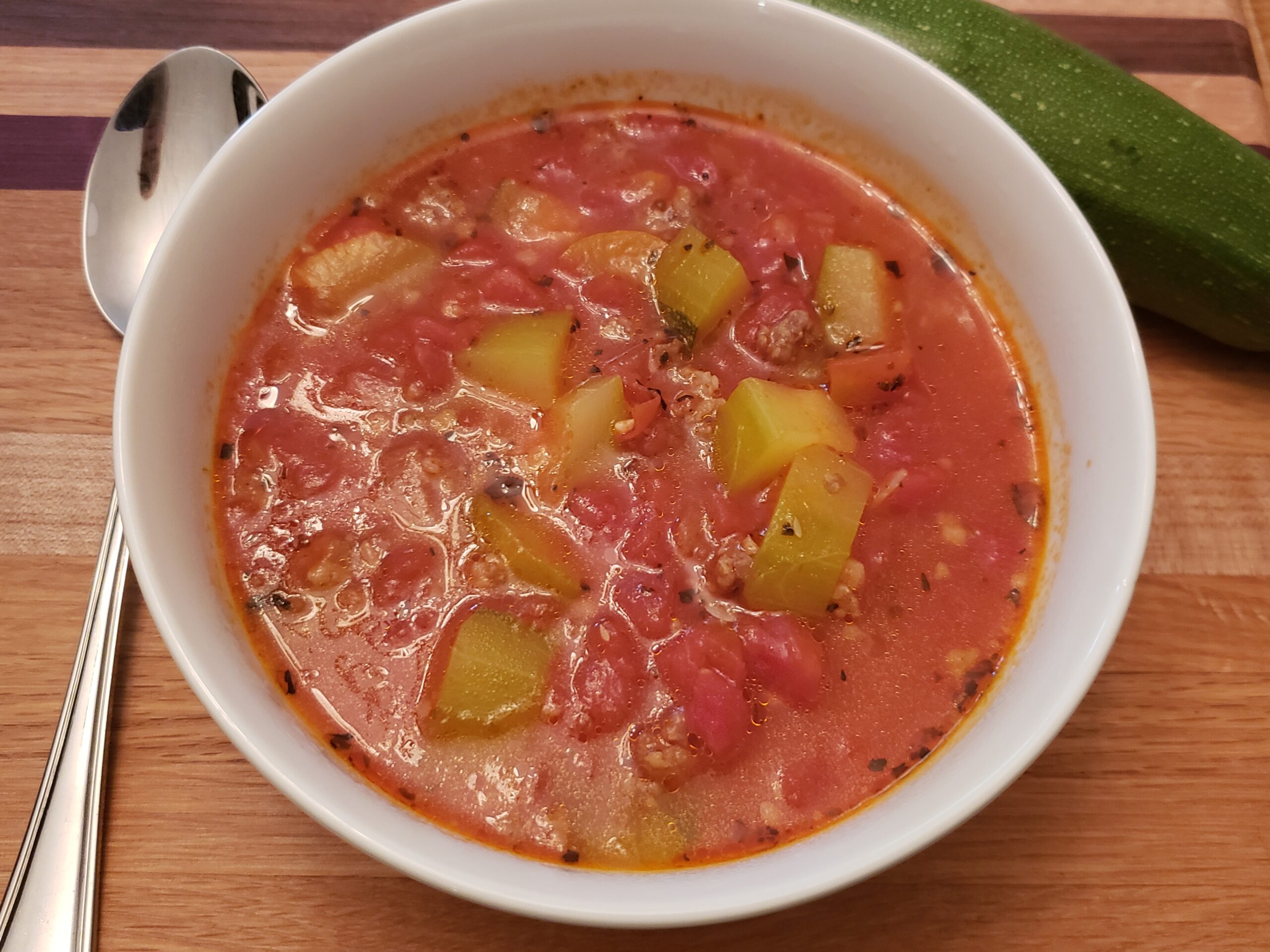 Sausage Zucchini Soup