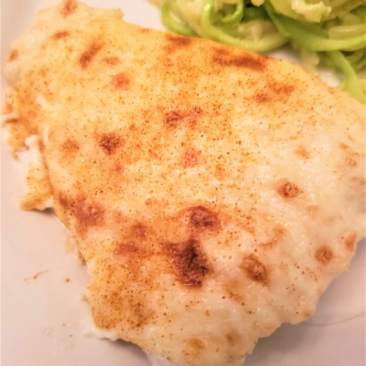 Crab Topped Fish