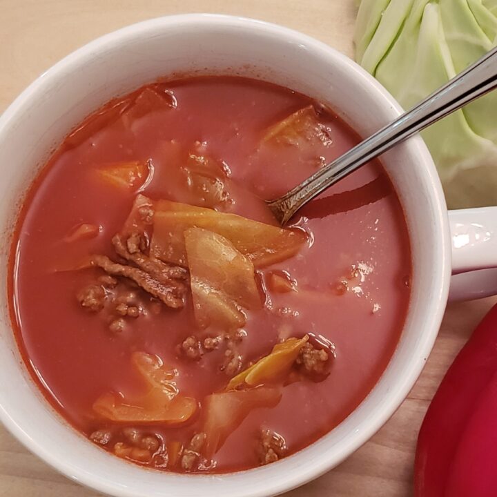 Low Carb Beefy Cabbage Soup
