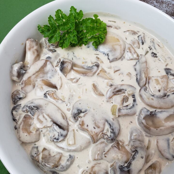 Creamed Mushrooms