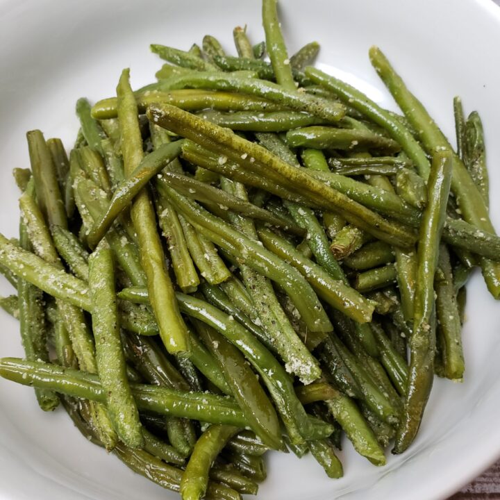 Roasted Parmesan Green Beans