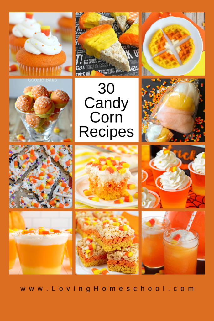 30 Candy Corn Recipes Pinterest Pin