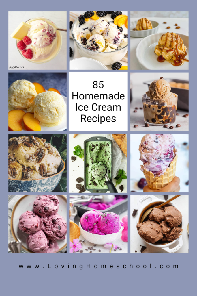 85 Homemade Ice Cream Recipes Pinterest Pin