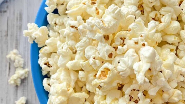Image for Healthy Air Fryer Popcorn [Oil Free]