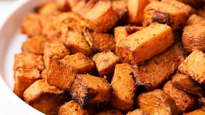 Image for Crispy Air Fryer Sweet Potatoes