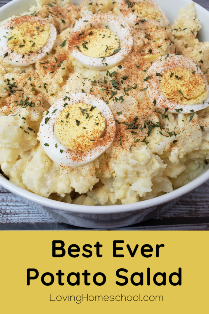 Best Ever Potato Salad Pinterest Pin