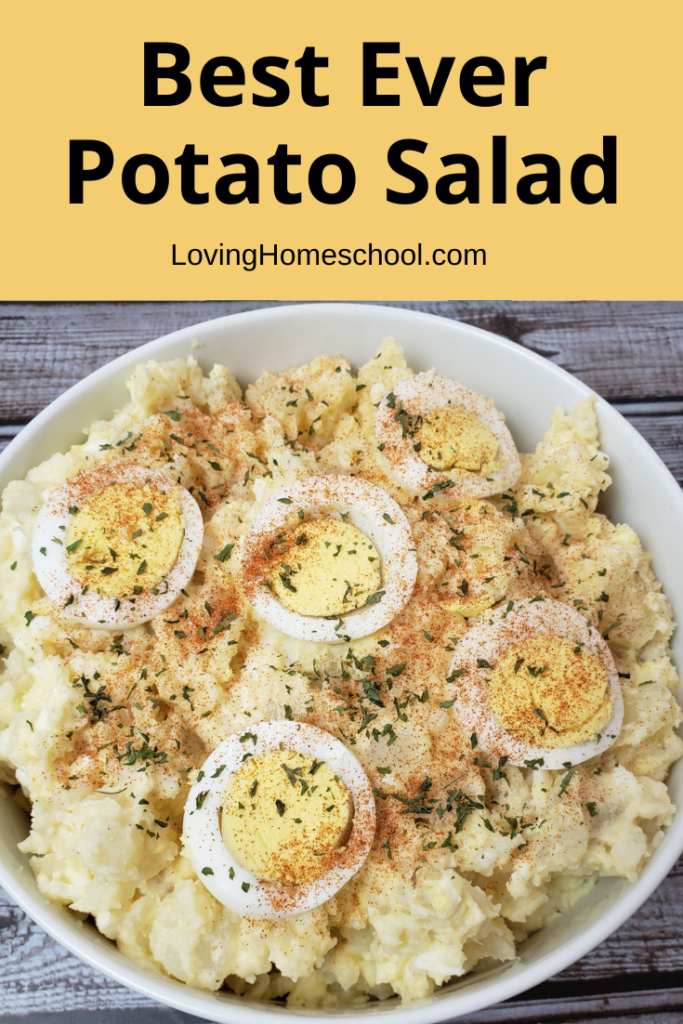 Best Ever Potato Salad Pinterest Pin