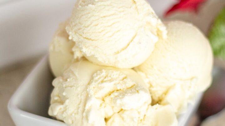 Image for EASY Homemade Cannoli Ice Cream - Low Carb, Keto, THM S