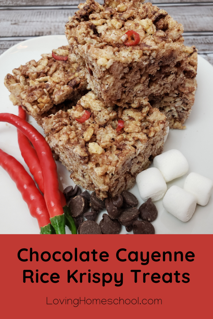 Chocolate Cayenne Rice Krispy Treats Pinterest Pin