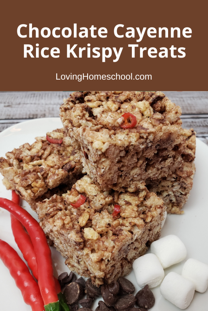 Chocolate Cayenne Rice Krispy Treats Pinterest Pin