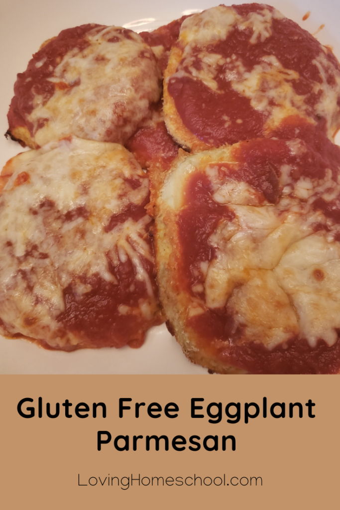 Gluten Free Eggplant Parmesan Pinterest Pin