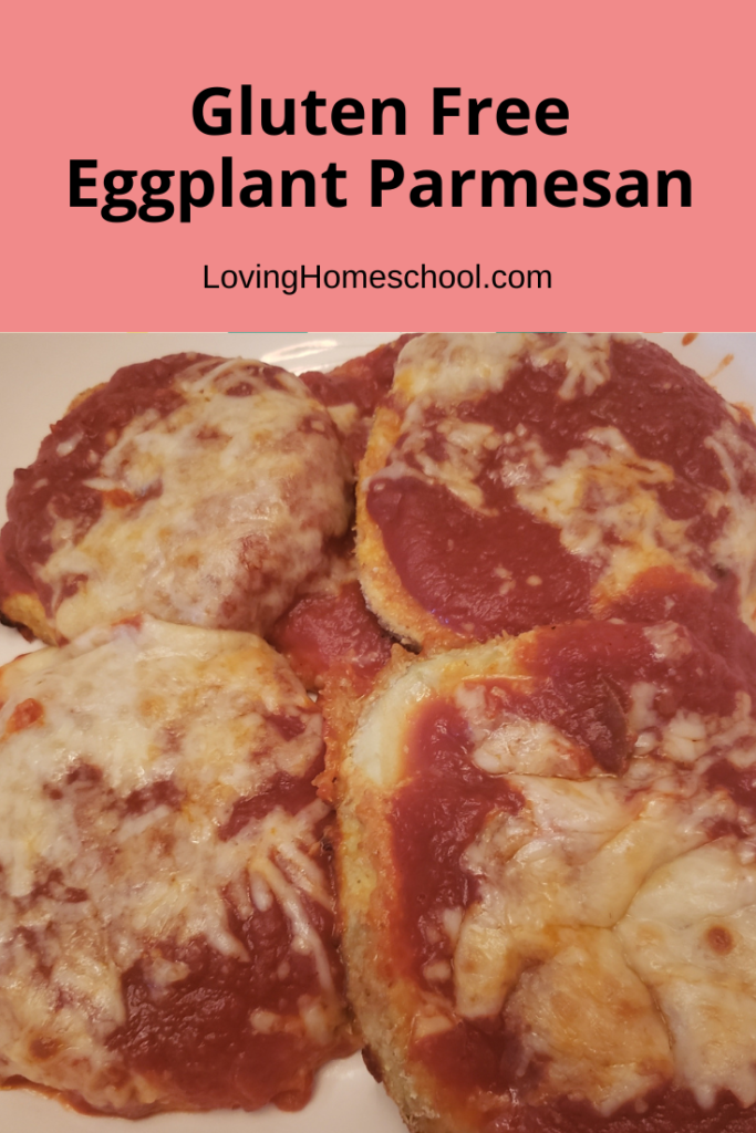 Gluten Free Eggplant Parmesan Pinterest Pin