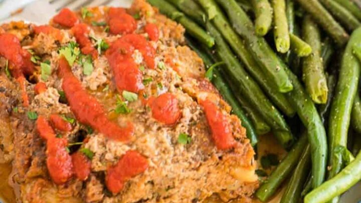 Image for Easy Ground Turkey Meatloaf - Low Carb, Keto, THM S