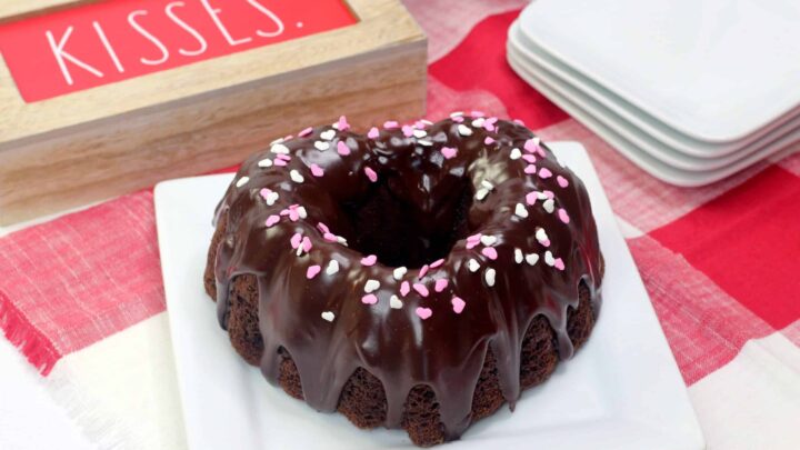 Image for Instant Pot Heart Cake for Valentine's Day