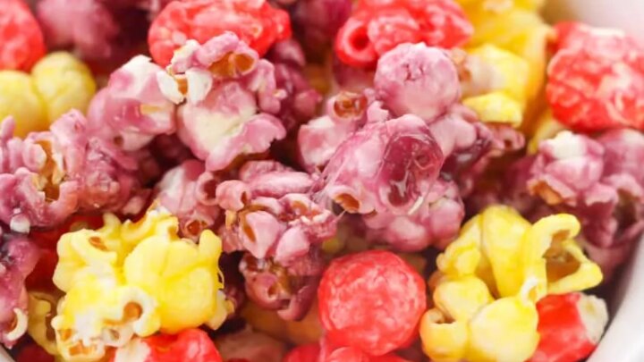 Image for Candy Popcorn Recipe (Made with Jello)