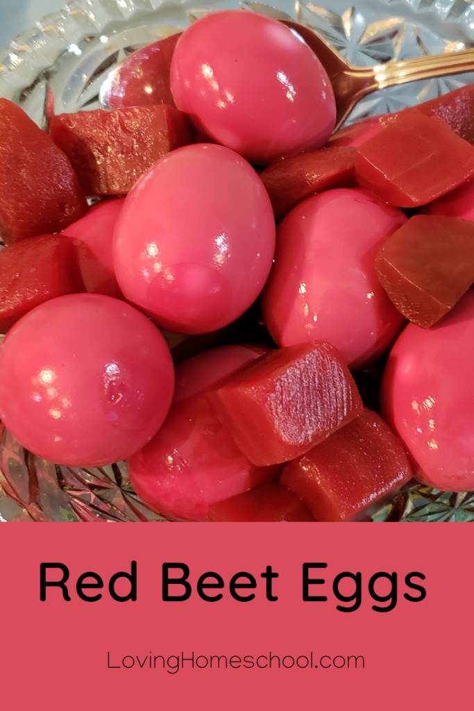 Red Beet Eggs Pinterest Pin