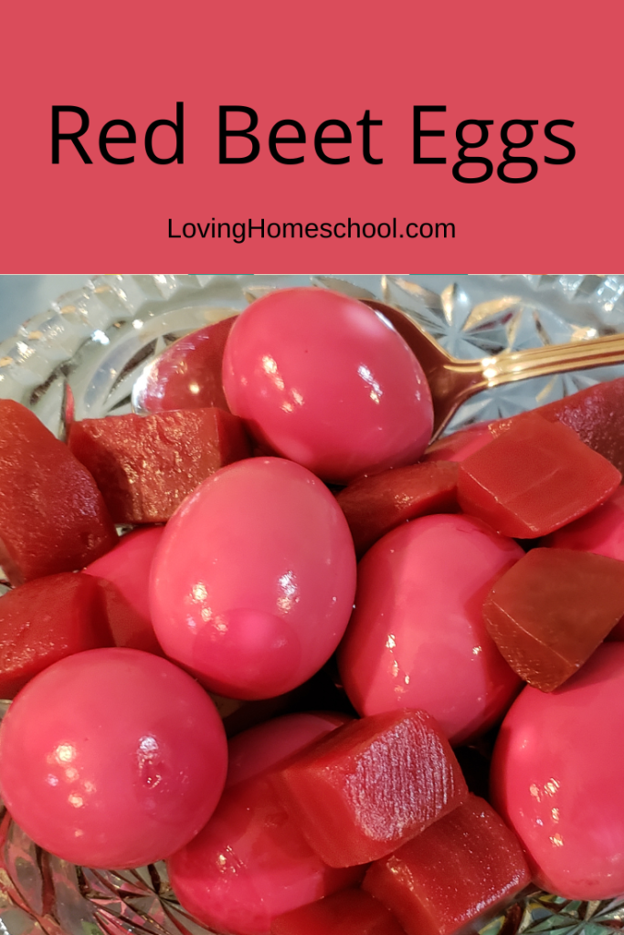 Red Beet Eggs Pinterest Pin