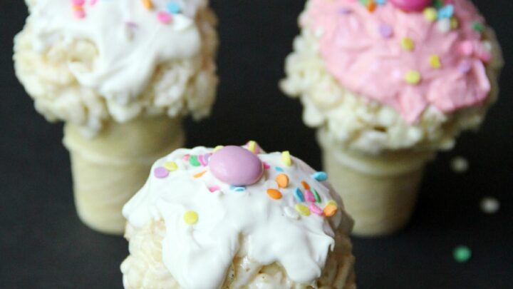 Image for Rice Krispie Treat Ice Cream Cones