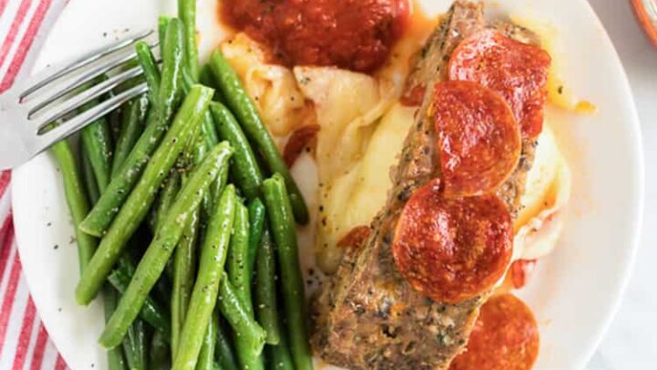 Image for Stuffed Meatloaf with Cheese - Low Carb, Keto, Gluten-Free, THM S
