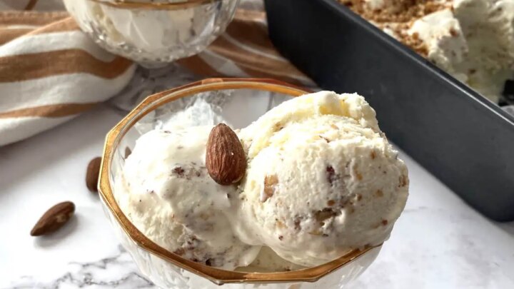 Image for Easy Torrone (Nougat) Ice Cream Recipe (No Churn) -