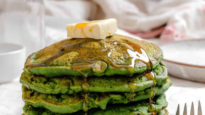 Image for Easy Banana Spinach Pancakes