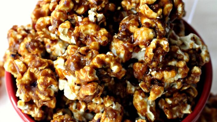 Image for Apples and Honey Caramel Popcorn