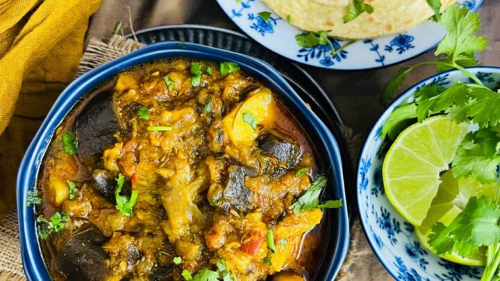 Image for Aloo Baingan (Potato Eggplant Curry) - Instant Pot