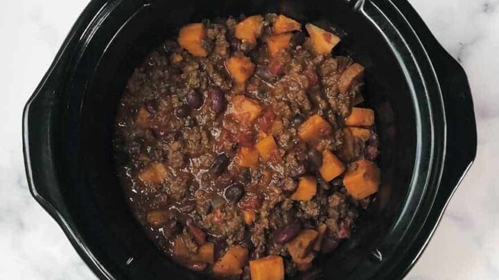 Image for Crockpot Sweet Potato and Bison Chili