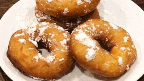 Image for Canned Biscuit Dough Donuts {super easy & kid approved!}